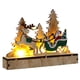 thumbnail image 1 of Adorno De Navidad Luminoso Led Adorno De Madera De Papá Noel Para Decoraciones Navideñas Kearding HA038018-00, 1 of 6