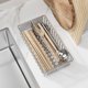 thumbnail image 4 of Stainless Steel Chopstick Tube Kitchen Chopstick Basket Storage Box Drains Basket Pull Basket Chopstick Box Spoon Tableware Compartment, 4 of 6