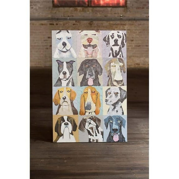 OIL PAINTING EMOTIONAL DOGS