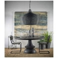 thumbnail image 3 of Mercana Coolie Metal Mesh-Style 4 Bulb Chandelier in Black, 3 of 4