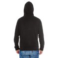 thumbnail image 2 of J America Adult Triblend Full-Zip Fleece Hood, 2 of 3