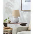thumbnail image 5 of Livabliss Stelvio Traditional Accent Table Lamp, 13-inch, White with Beige Shade, 5 of 6