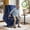 Navy Blue, Wide, variant on MCombo 27.2'' Extra Wide Triple Motor Power Lift Recliner for Elderly, Sleep Recliner Sofa with Adjustable Headrest, Fabric, Navy Blue