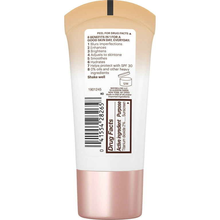 Maybelline, BB Cream, 8 in 1 Skin Perfector, SPF 30 Medium Deep
