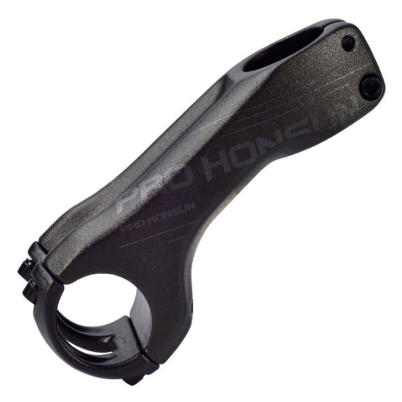 white bicycle stem