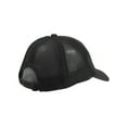 thumbnail image 4 of Top Headwear Wholesale Dozen Pigment Dyed Adjustable Trucker Hat, Black, 4 of 5