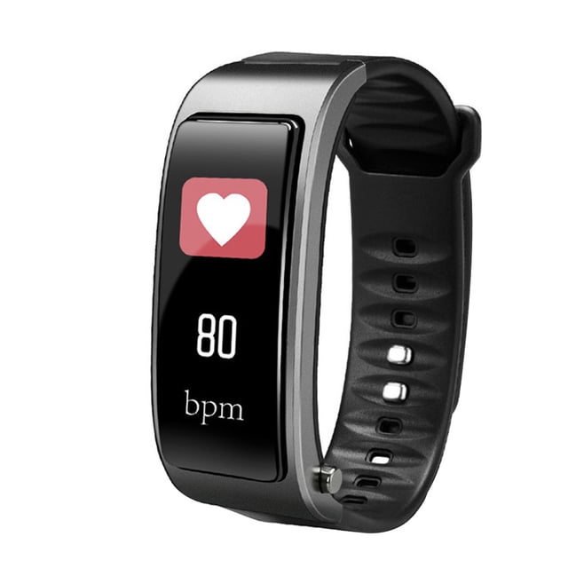 Y3Plus 2-en-1 Pulsera Inteligente Blueteeth Auricular Smartwatch Frecuencia Cardíaca Contador de Pasos Reloj Despertador Rastreador de Ejercicios, Gris Plateado tholdsy EL2264-02B