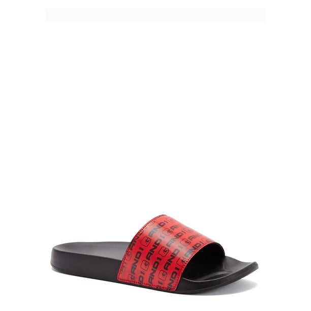 AND1 Men's Crossover Lenticular Sport Slide Sandals