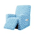 thumbnail image 1 of POINTERTECK 4-Piece Furniture Protector Striped Plaid Reclining Case With Pockets  1 Seat   Recliner Furniture Cover With Elastic Bottom, 1 of 7
