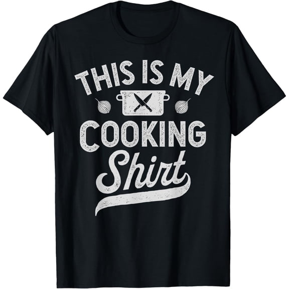 Chef This Is My Cooking Funny Men Women Cook Culinary T-Shirt
