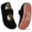 Black, variant on BERANMEY Cozy Women Slippers Comfy House Slippers for Women & Men Wide Diabetic Sock Slippers Soft & Cozy Barefoot House Shoes Indoor/Outdoor