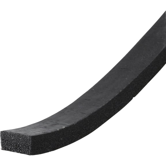 M-D Building Products High Density Sponge Rubber Tape - 1 In x 10 Ft, Black