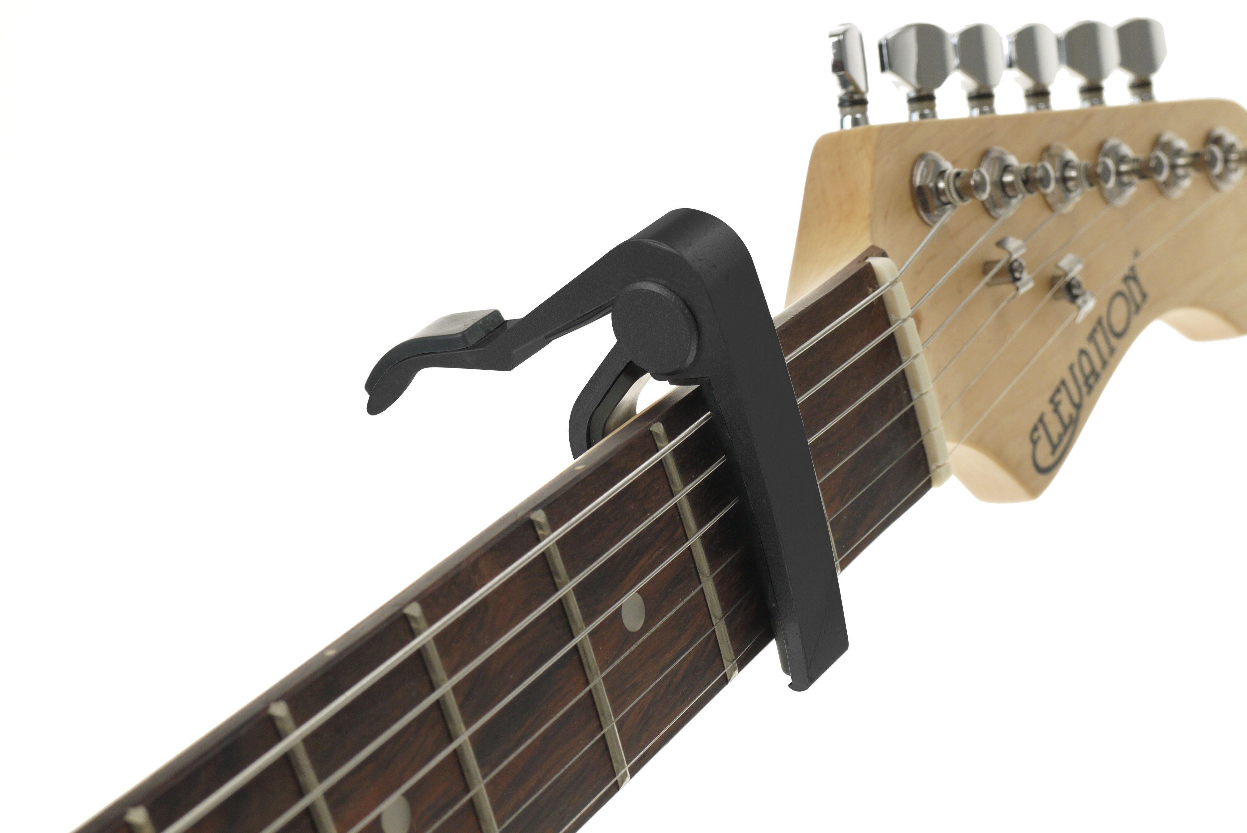 RockJam Spring Loaded Guitar Capo Black photo 5