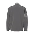 thumbnail image 3 of Adidas Golf Men's Climastorm 3-Stripe Full-Zip Rain Jacket,  Medium Gray -, 3 of 3