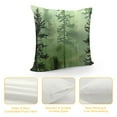 thumbnail image 4 of Leisuo Birch Tree Throw Pillow Covers, Summer Forest Nature Landscape Decorative Pillowcases Square Cushion Cover for Couch Sofa Living Room Bedroom, 4 of 5