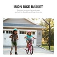 thumbnail image 2 of LABSERRON Bike Basket Iron 1Pcs 11.8x8.7In, 2 of 11