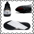 thumbnail image 3 of Botas de fútbol para hombre, botines profesionales de caña alta, transpirables, para entrenamiento de fútbol sala, para exteriores e interiores., 3 of 5