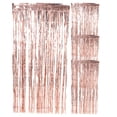 thumbnail image 4 of 4 piezas de telón de fondo de cortina de oropel metálico para decoraciones de fiesta de cumpleaños, cortinas con flecos de aluminio para fotomatón de boda y decoración de fiesta de compromiso, 4 of 6