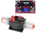 thumbnail image 1 of Audio Reset Circuit Breaker 12-24V Car Auto Accessory Audio  Reset Circuit Breaker Fuse Holder For Automobile Ship60A, 1 of 8