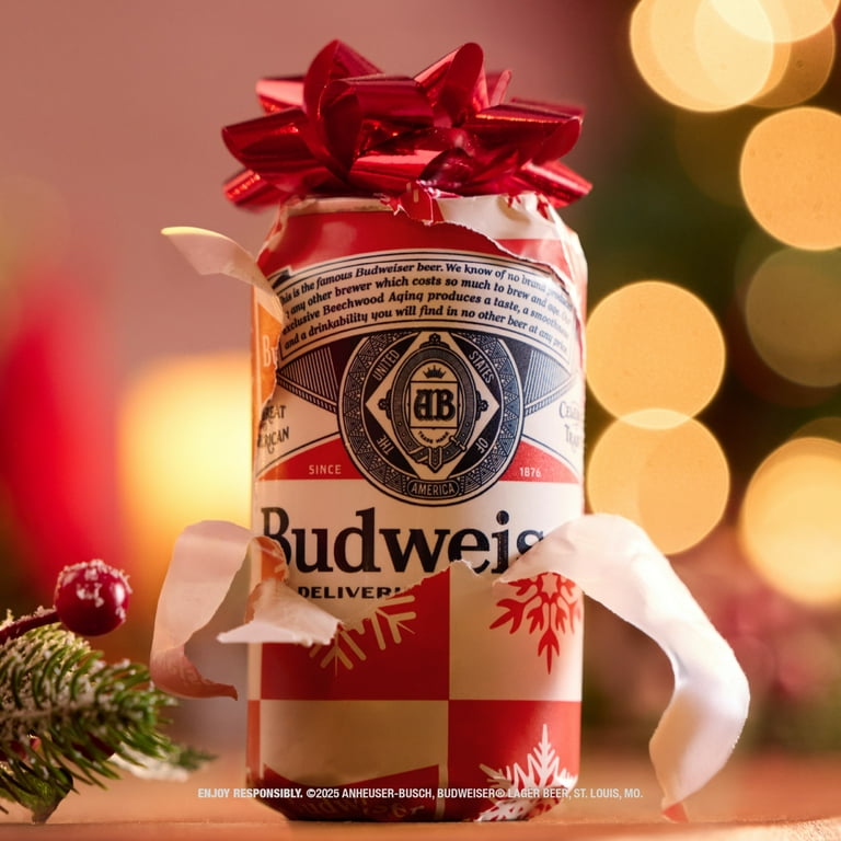 Budweiser American Lager Beer 18 Pack 12 fl oz Cans 5% ABV