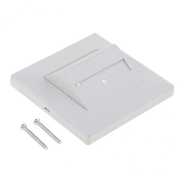 Adaptador de cable de fibra óptica SC/LC de plástico Strade Fareast Limited Panel de orificios SC/LC tipo 86 6 piezas