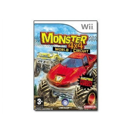 Monster Truck 4x4: World Circuit w/ Wheel (Wii)