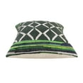thumbnail image 3 of Lr Home Naomi Set of 2 20" x 20" Green/Ivory Geometric Cotton Blend Adult Decorative Throw Pillow Set, 3 of 9