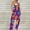 Multicolor#wide leg jumpsuit with pockets, variant on Moxiu Womens Mardi Gras Jumpsuit Coveralls Trousers Pants Catsuit Glitter Color Block Sequin Print Flare Wide Leg Overalls 2025 Gold,L
