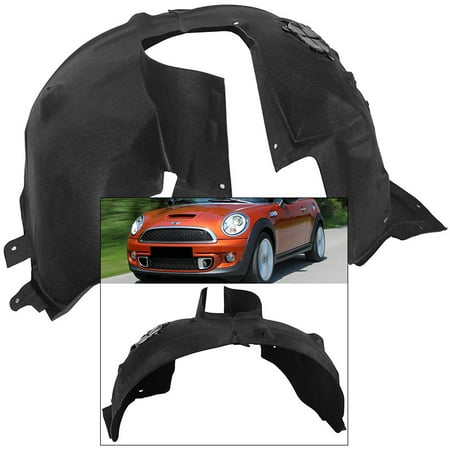 - 2007-2015 Mini Cooper R55 R56 R58 R59 Front Left Fender Liner Wheelhouse Guard