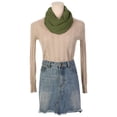 thumbnail image 3 of INSPIRAR CHIC Bufanda de Chiffon Sólido para Mujeres Ligera Suave Sheer Larga Envoltura para la Cabeza Chal Bufandas Verde Ejército 68.9x27.6 pulgadas, 3 of 7