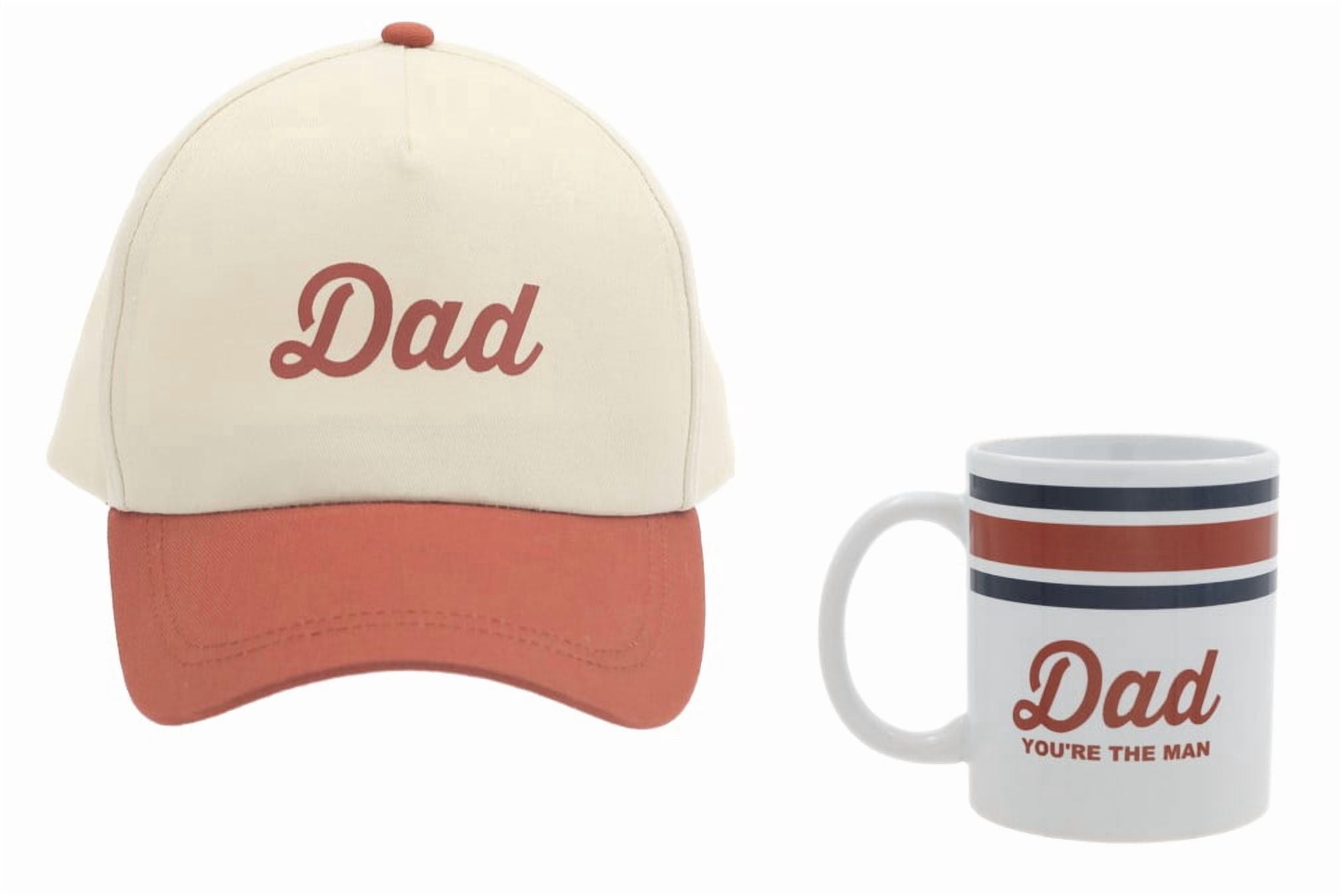 Coffret cadeau 2 pièces « Papa » casquette et tasse pour la fête des pères par Way to Celebrate