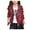 Claret, variant on Odeerbi Baby Boys Girls Coats Outerwear Jackets Children's Jacket Motorcycle Jacket Kid Outwear Solid Color Zipper Coat