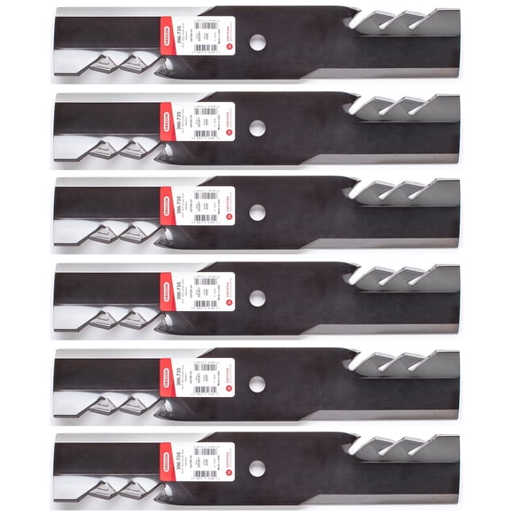 6PK Oregon 396-735 G6 Gator Blades for 48" DR Power 152871