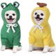 thumbnail image 1 of 2 Pieces Fruit Dog Hoodie Clothes,Cold Weather Sweatshirt Pet Coat for Puppy Small Medium Dogs CatssizeL, 1 of 4