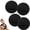 4pcs, variant on Exfoliating Glove, No Pain Exfoliating Bath Scrubber Glove | Exfoliating Bath Glove, Gentle Rubber Body Scrubber Glove, Quick-Dry for Bath, Arms, Shower, Legs, Elbows & Feet