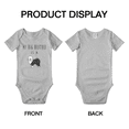 thumbnail image 3 of My Big Brother Is A Old English Sheepdog Dog Funny Baby Bodysuit Boy Girl Unisex, 3 of 5