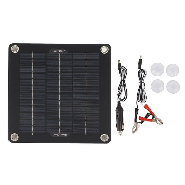 Lefu 10W 12V Mono Solar Panel Battery Trickle Charger Kit Maintainer