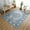 Blue, variant on Lochas Vintage Bohemian Area Rug for Living Room, Retro Boho Rug Bedroom Indoor Print Carpet, 4' x 6', Orange