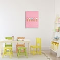 thumbnail image 3 of Stupell Industries Contemporary Pink Ice Cream Candy Canvas Art, 16 x 20, by LISH Creative, 3 of 8
