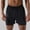 Black, variant on WIZUTIZ Mens Swim Trunks with Compression Liner Quick Dry Breathable Board Shorts 2 in 1 Beach Gym Running Swimmsuit Trunks