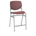 thumbnail image 3 of KFI Studios KOOL Armless Stacking Counter Barstool, Burgundy, 3 of 6