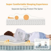 ESHINE 14 inch Memory Foam Hybrid Mattress for adjustable bed,Queen