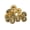 Antique Gold 24L, variant on Mibo Buttons & Accessories Mibo 12pcs Metal Shank Button -24L(15mm ) with Crest/Wings/Crown/Shield/Ivy Design - Antique Gold Antique Gold 24L 9/16inch (15mm) / Line 24 MIB_EX_K239_AG_24L_12PC