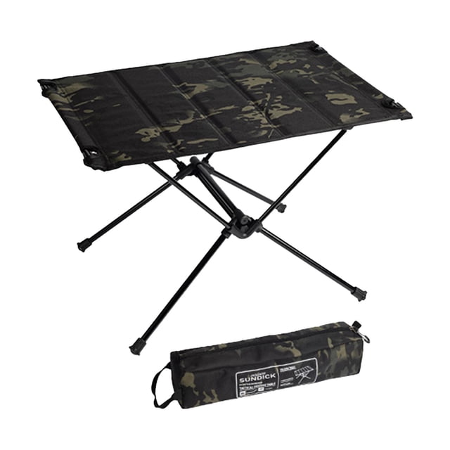 Mesa ble para , escritorio portátil con bolsa de almacenamiento, mue de aleación de aluminio para exteriores, senderismo, Verde negro shamjiam Escritorio plegable