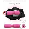 thumbnail image 5 of Barbell Squat Pad - Neck & Shoulder Protective Pad - Great for Squats, Lunges, Hip Thrusts, Weight Lifting & More - Fit Standard and Olympic Bars Perfectly, 5 of 6