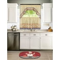 thumbnail image 2 of Kitchen Comfort Cucina - Printed Tier and Swag Window Curtain Set - 57x36 - Multi, 2 of 2