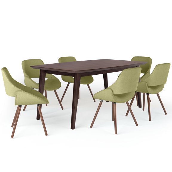 Simpli Home Malden / Draper 7-Piece Dining Set