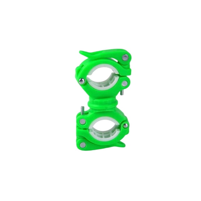 Greeniant Soporte de luz Plástico Goma Accesorios para ciclismo Tamaño compacto Lámpara multipropósito Montaje Liberación rápida Suministros para Type3 NO3 Greeniant OD026597-05