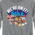 thumbnail image 3 of Paw Patrol - We're On It - Toddler And Youth Long Sleeve Graphic T-Shirt, 3 of 6