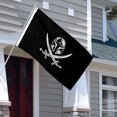 thumbnail image 3 of Yanbooch Mandalorian Pirate Jolly Roger Military Tactical Flag banner with Grommets Man cave Decor 3x5Feet, 3 of 5